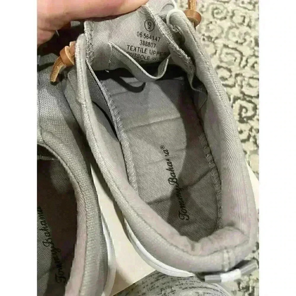 Tommy bahama grey slip on sneakers Sz 9 NWT - Picture 4 of 4